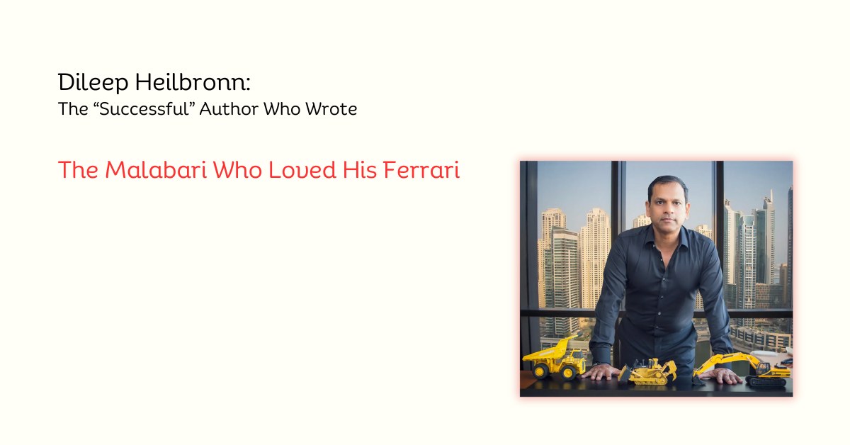 Dileep Heilbronn Malabari Ferrari Book Author Featured