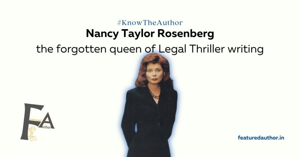 Nancy Taylor Rosenberg: Author of Legal Thriller Novels